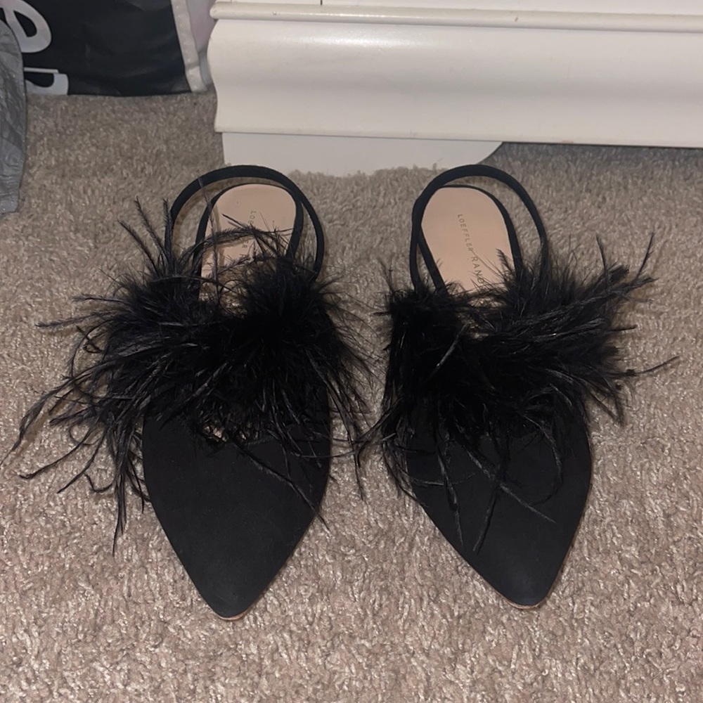 LOEFFLER RANDALL SLINGBACK HEELS